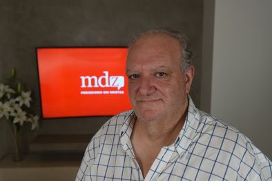 MDZol | Fabián Ruggeri es el presidente de la Asociación de Cooperativas Vitivinícolas (Acovi). Foto: Rodrigo DAngelo / MDZ