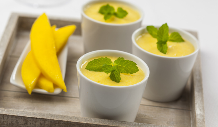 Receta tropical: mousse de mango con yogur bajo en calorías Foto: Shutterstock