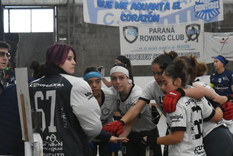 Giol pese a viajar sin su entrenador, se metió entre los 8 mejores del país.
