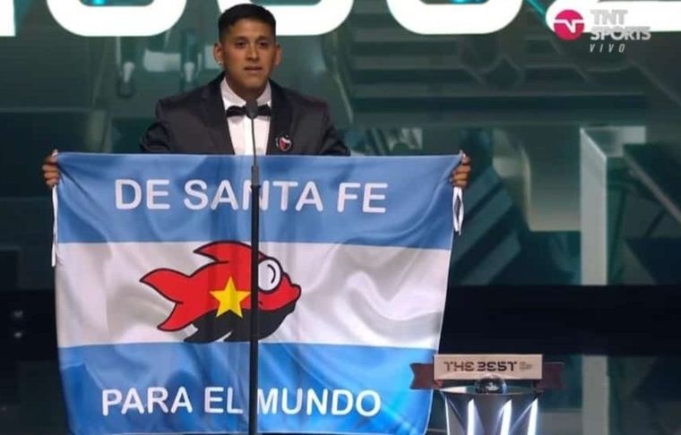 Toto Iñiguez, el hincha de Colón que ganó el premio The Best