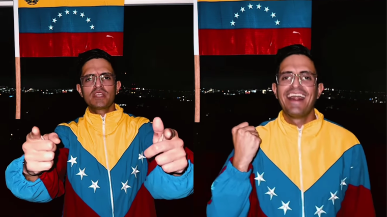 Michelo compartió un video tras la captura de Nicolás Maduro.&nbsp;