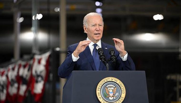 Joe Biden se comprometió a enviar más ayuda a Ucrania para la defensa aérea Foto: El Comercio