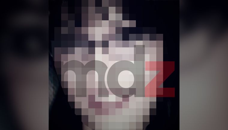 La ciudadana española acusada por instigar a su hijo a llevar un arma de juguete a la escuela en medio de las amenazas de tiroteos en Mendoza. (Se pixela el rostro para no comprometer la identidad de su hijo menor de edad)