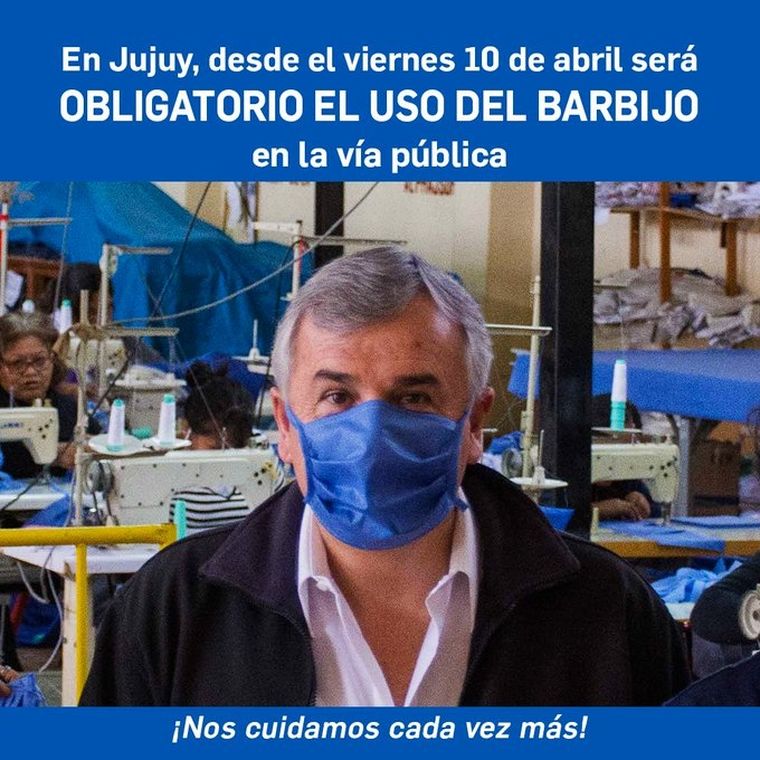 El gobernador de Jujuy, Gerardo Morales.