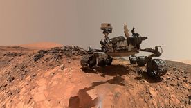 El rover Curiosity de la Nasa lleva años trabajando en Marte. Foto: NASA