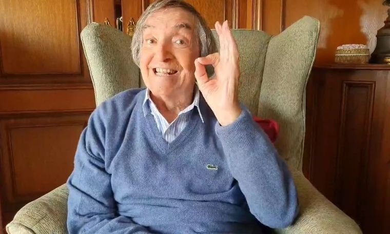 Carlitos Balá falleció a los 97 años El querido actor y humorista hizo feliz a varias generaciones