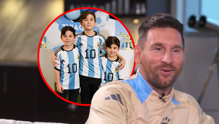 El mejor jugador del mundo describió a sus herederos.