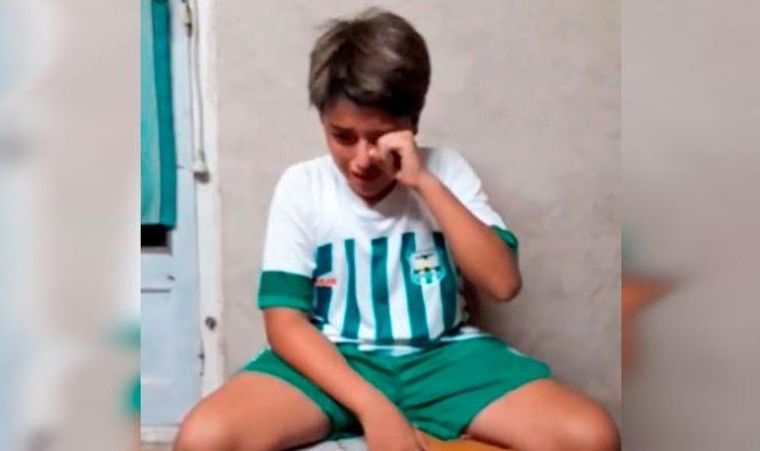 Franco, el nene salvajemente golpeado por un adulto tras un partido de fútbol