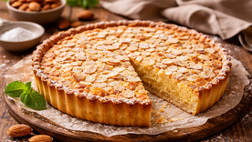 Tarta de almendras irresistible: el clásico que nunca falla Tarta de almendras irresistible: el clásico que nunca falla