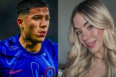 MDZol | Enzo Fernández fue vinculado con la ex de L-Gante, Candela Arizaga. Foto: Instagram @enzojfernandez Instagram @candelamagaliok