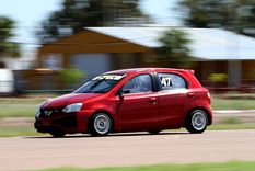 El Toyota Etios de Leonardo Gasque. Foto: Gentileza Alejandro Torres