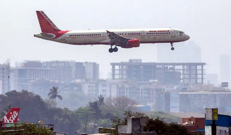 Un avión de Air India ha estallado. Foto: EFE