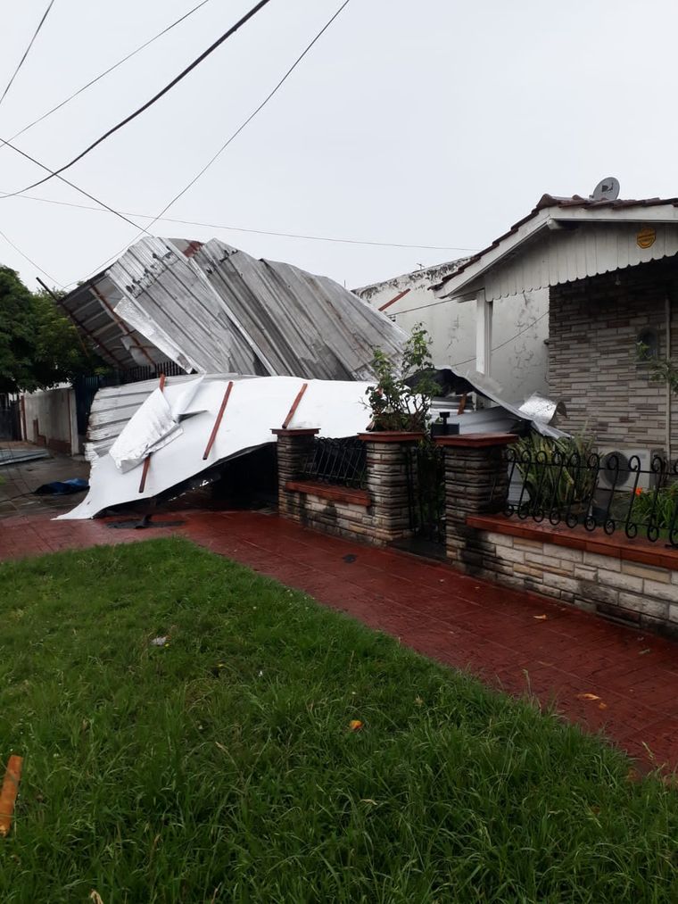Las pérdidas materiales fueron de gran consideración