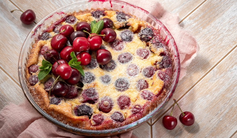 Clafoutis de cereza casero: una receta sencilla y deliciosa Foto: Shutterstock