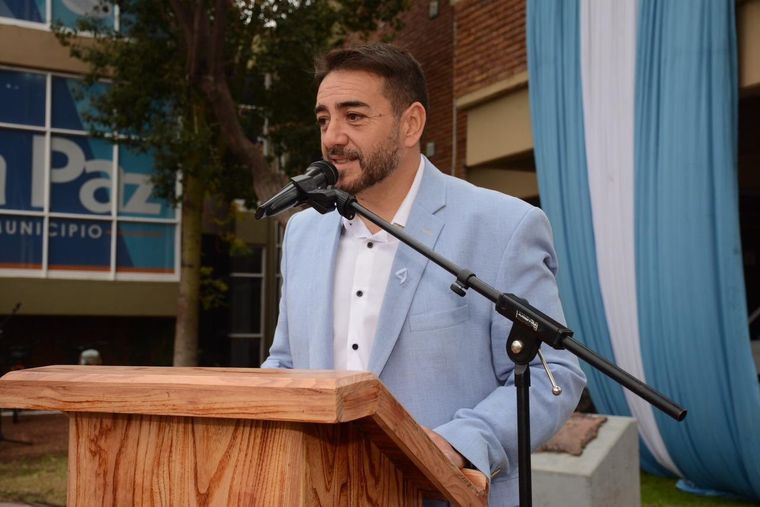 Fernando Ubieta, intendente de La Paz Foto: Twitter @Ubietafer