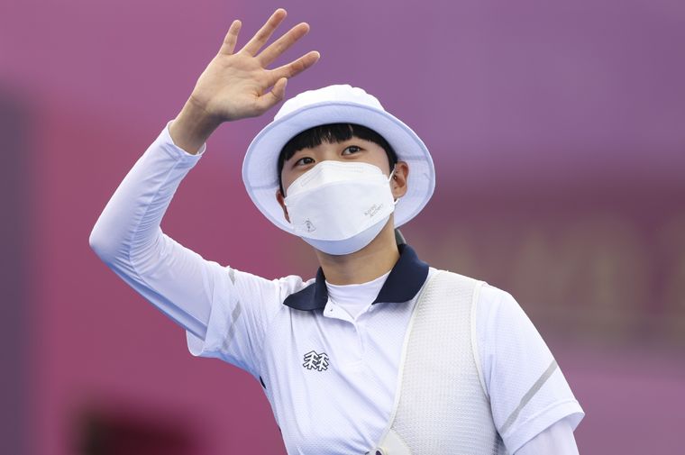 An San en los Juegos Olímpicos 2020 Foto: Cuenta de Twitter oficial de Los Juegos Olímpicos