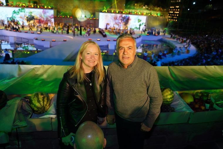 Alfredo Cornejo ya vive la Vendimia. Foto: X @alfredocornejo