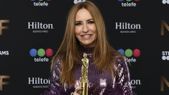 Analía Franchín ganó el Martín Fierro por mejor panelista femenina.