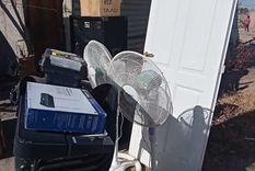 Los malvivientes se llevaron todo lo que encontraron a su paso, aunque la Policía luego halló varios elementos Foto: Ministerio de Seguridad