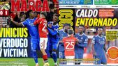 El incidente entre Prestianni y Vinícius, tapa de todos los diarios de España y Portugal. El incidente entre Prestianni y Vinícius, tapa de todos los diarios de España y Portugal.