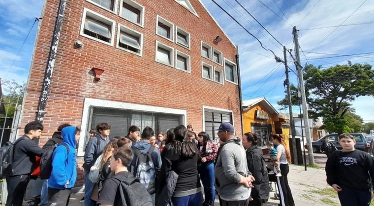 Escuela N°58, Mar del Plata. Foto: Agencia DIB