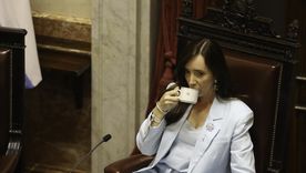 La presidente del Senado, Victoria Villarruel.