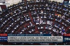 diputados trata la ley de alivio fiscal que beneficia a monotributistas y autonomos