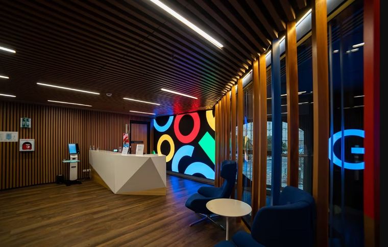 Oficinas de Google Argentina Foto: Google