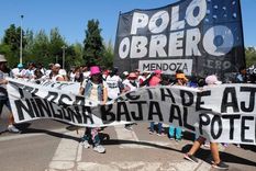 El Polo Obrero marchará por el centro mendocino durante la tarde Foto: ALF PONCE MERCADO / MDZ