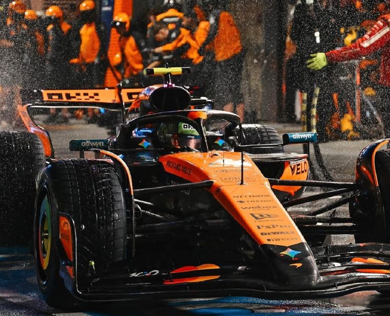 Norris quiere coronar la temporada antes de la última cita en Abu Dhabi.