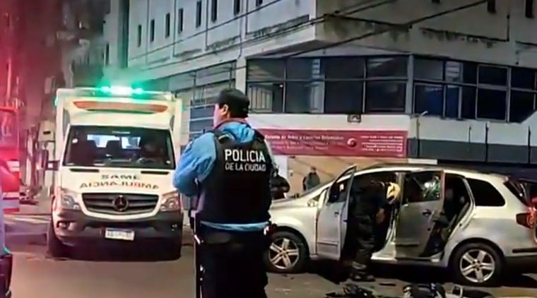 Todas las personas heridas producto de los accidentes de tránsito fueron trasladadas a los hospitales porteños sin riesgo de vida.