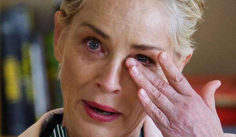 El dolor de Sharon Stone al confesar su enfermedad.