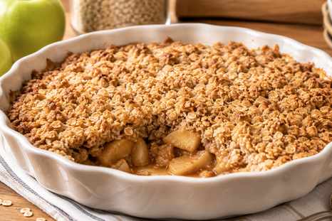 Crumble de manzana sin azúcar delicioso, la receta Crumble de manzana sin azúcar delicioso, la receta