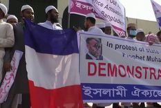 hay furia islamista en muchos paises contra el presidente macron