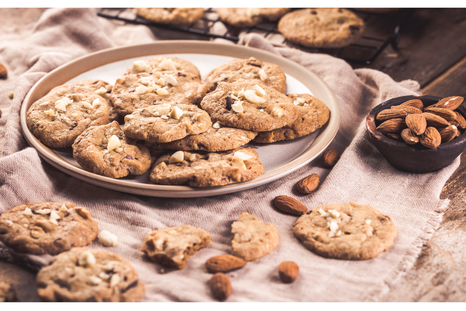 Capricho dulce: receta de galletas de almendras bien crocantes. Capricho dulce: receta de galletas de almendras bien crocantes.