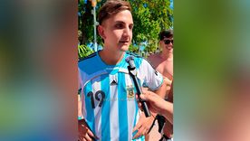 Bruno vendió su auto y se fue al Mundial. Bruno vendió su auto y se fue al Mundial.