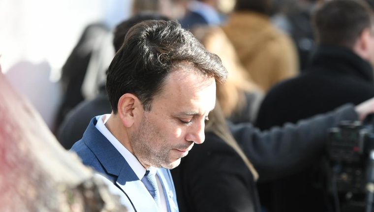 Tadeo García Zalazar brindó una conferencia de prensa sobre el caso en La Paz.&nbsp;