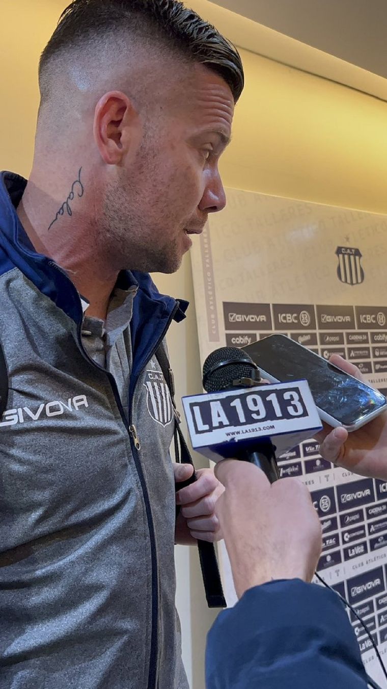 El arquero analizó el empate de su equipo. Foto: Twitter @la1913com