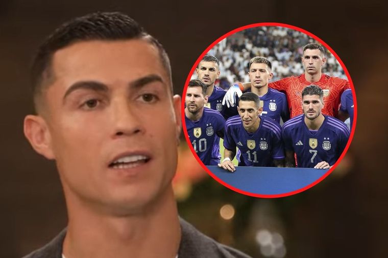 Cristiano Ronaldo elogió a un jugador de la Selección argentina.