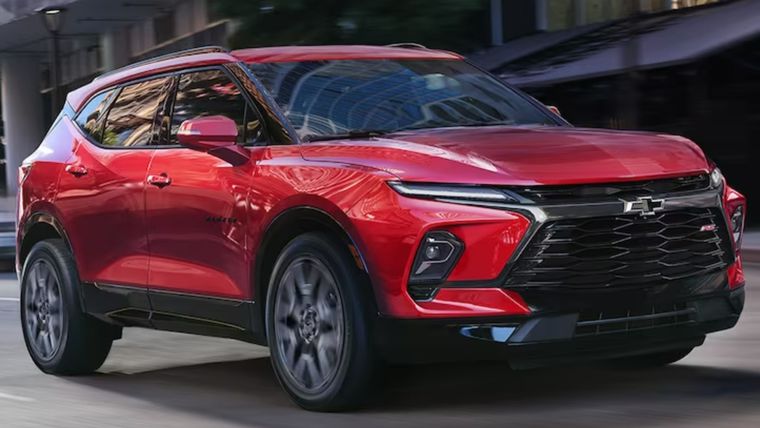 Así es el Chevrolet Blazer más económico Foto: Chevrolet