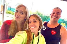 Anabel Fernández Sagasti junto al chico que murió Anabel Fernández Sagasti junto al chico que murió