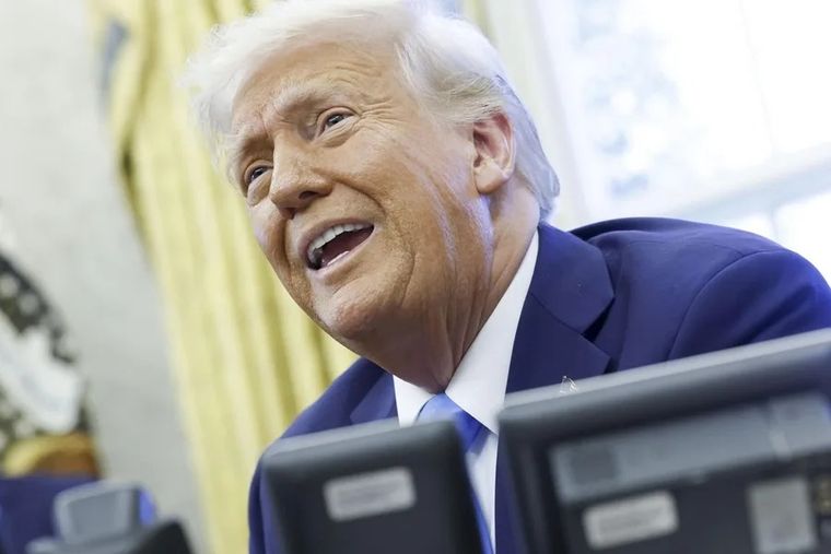 Trump evaluó la situación de las tropas en el conflicto con Irán.&nbsp;