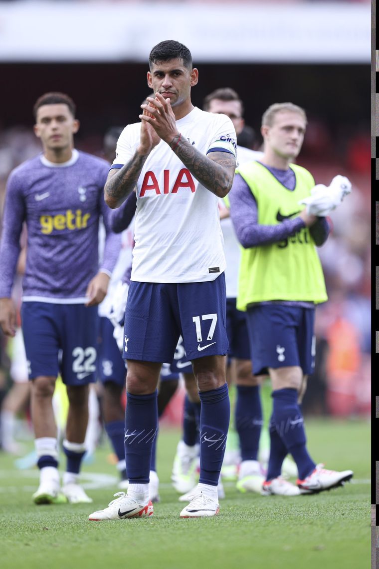Cuti ROmero no tuvo un gran partido en Tottenham. Foto: Cuti Romero Instagram