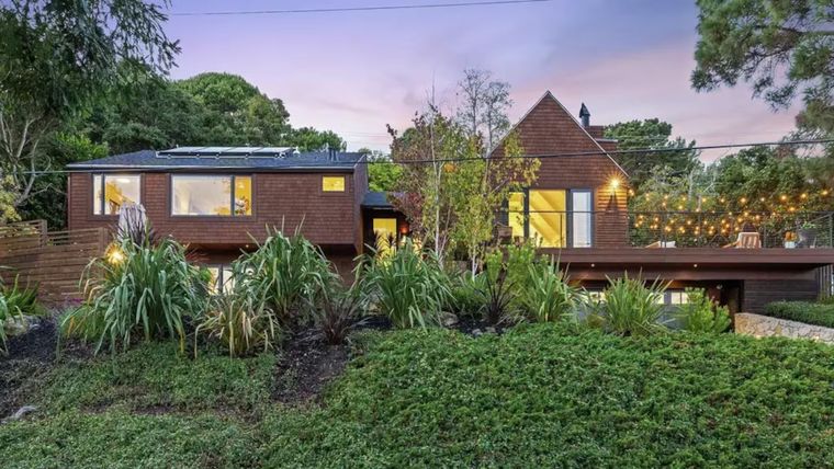 Así era la casa de Robert Redford. Así era la casa de Robert Redford.