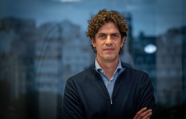 Candidato Martín Lousteau se postula para jefe de Gobierno porteño. Foto: Julián Volpe/MDZ