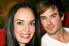 Ian Somerhalder y Lupita Jones Los actores salieron juntos en 2008 Foto: ARCHIVO