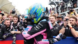 Inesperado reencuentro fuera de pista. Inesperado reencuentro fuera de pista.