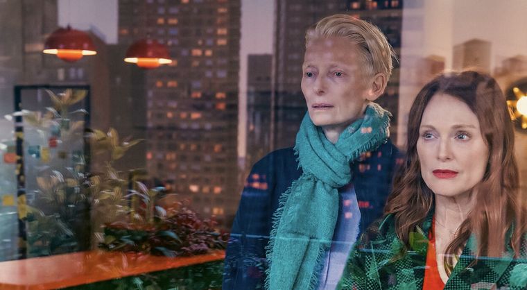 La habitación de al lado de Pedro Almodóvar es una de las películas disponibles en Netflix. Foto: Archivo