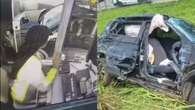 El hombre había asesinado a su pareja y fingió un accidente para encubrir el hecho.