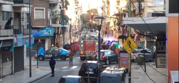 La mujer se habría arrojado por su propia voluntad